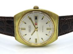 A gents Gruen Precision automatic gents wristwatch