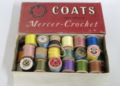 A boxed quantity of cottons, some used, including