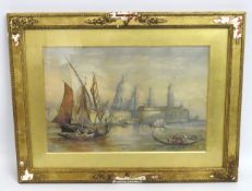 Raymond Dearn (1858-1925), a framed, signed waterc