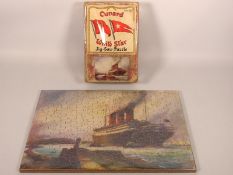 An early 20thC. Chad Valley Cunard White Star Line