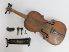 A violin 570mm, a/f