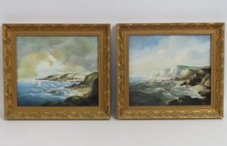 Norman Henry French (1906-1984), a pair of framed,