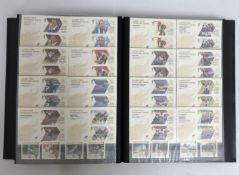 A mint stamp album of approx. 64 pages featuring I