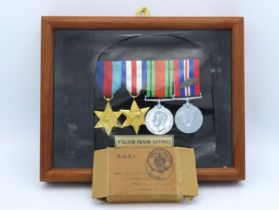 A WW2 medal set awarded to R.A.S.C 320/169 William