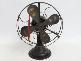 A mid 20thC. GEC Magnet electric fan, 420mm tall x
