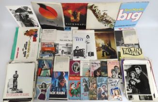 A quantity of ephemera & items relating to films &