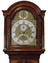 An impressive, fine 18thC. mahogany cased longcase