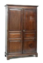 Late 18th century or early 19th century Channel Islands wardrobe