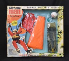 Palitoy Action Man 1970s carded ‘Red Devil’ Parachutist