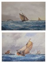 Frederick James Aldridge (1850-1933) - Pair of watercolours