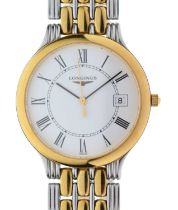 Longines - Mid-size two-tone stainless steel wristwatch