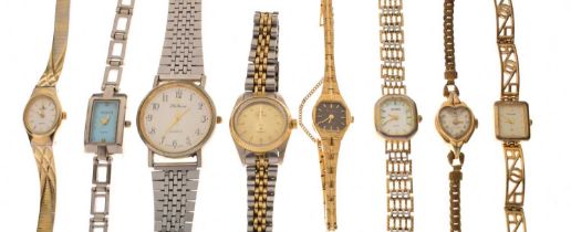 Mixed group of wristwatches