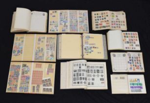 Large collection of stamp albums with a wide selection of GB, Commonwealth and World stamps