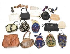 Collection of evening and other bags
