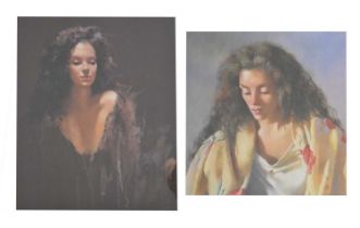 Robert Lenkiewicz (1941-2002) - Signed limited edition print - 'Study of Anna'