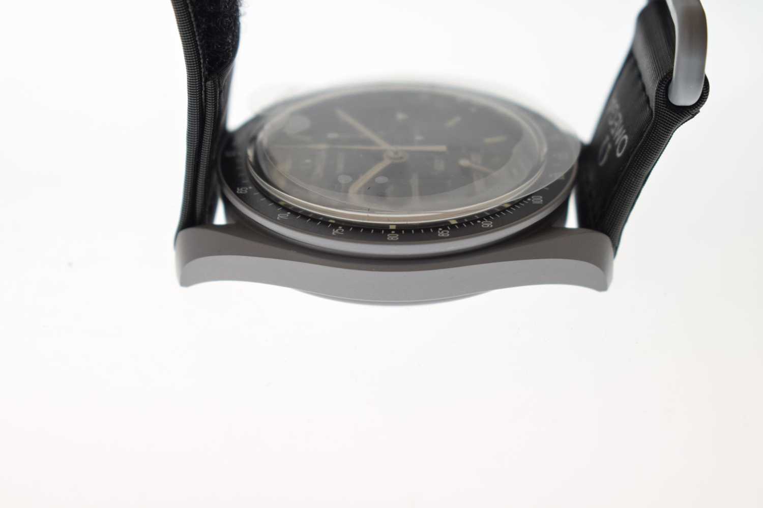 Swatch Omega Speedmaster - Gentleman's 'Mission to the Moon' wristwatch - Image 4 of 9