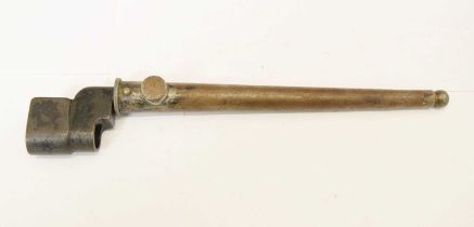 British Second World War No.4 Mk II spike bayonet