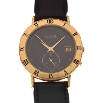 Gucci - Gentleman's gold plated wristwatch