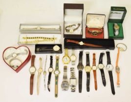 Quantity of modern lady's and gentleman's fashion watches