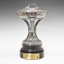 F1 Interest - Silver plated trophy awarded for Damon Hill's second place position in the 1997 Hungar