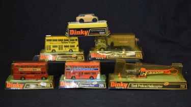 Dinky Toys - Six diecast model vehicles