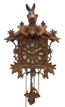 Black Forest weight driven cuckoo clock