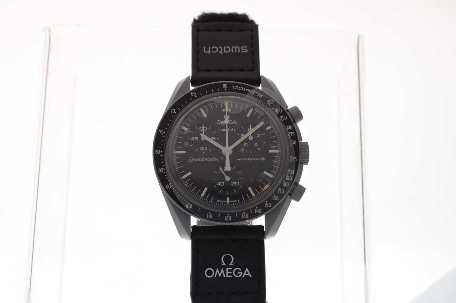 Swatch Omega Speedmaster - Gentleman's 'Mission to the Moon' wristwatch - Image 7 of 9