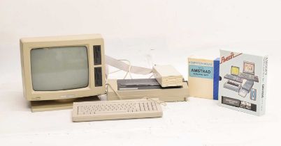 Amstrad PCW8512 computer and accessories