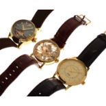 Constantin Weisz, Stühring and Adee Kaye gentleman's wristwatches