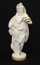 Worcester parian figure