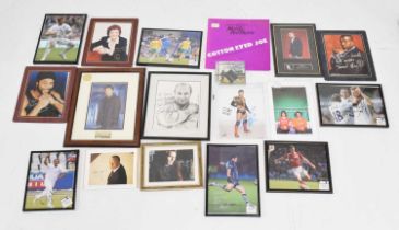 Collection of signed photographs, etc