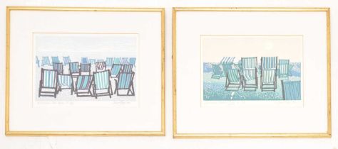 John Stops R.W.A. (1925-2002) - Pair of signed artist proof screen prints