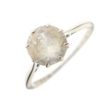 Single stone ring