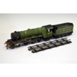 Bassett Lowke 'O' gauge 'Flying Scotsman' locomotive and tender