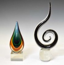 Murano Sommesso glass sculpture