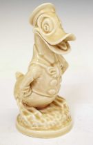 Rare Temuka Ware (New Zealand) 'Sailor Duck' / Donald Duck ceramic figure