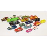 Collection of loose diecast model vehicles