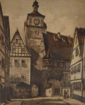 Ernst Geissendörfer 1908-1993) - 'Weisser Turm'