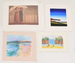 Large collection of signed limited edition prints, late twentieth century, etc