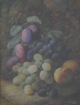 Vincent Clare (1855-1930) - Oil on canvas - Still life of fruit