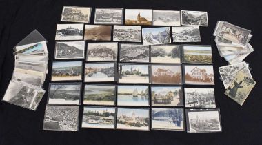Large collection of early 20th century postcards