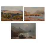 Three Watercolours; Herbert Moxon Cook, Alexander Carruthers Gould, and Browne