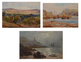 Three Watercolours; Herbert Moxon Cook, Alexander Carruthers Gould, and Browne