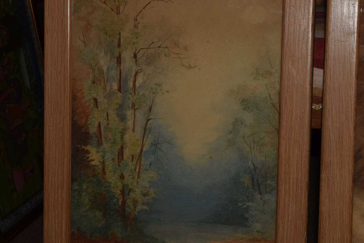 E. Benfield (early 20th century) - Pair of watercolour landscapes - Image 7 of 9