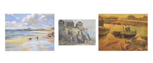 F. Hamilton and S.R. Dover - Collection of oils on board