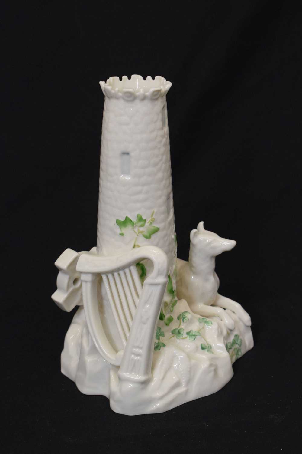 Belleek tower centrepiece 223/800 and a quantity of teawares - Image 13 of 18