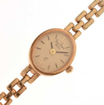 Jean Jacot - Lady's 9ct gold cocktail watch