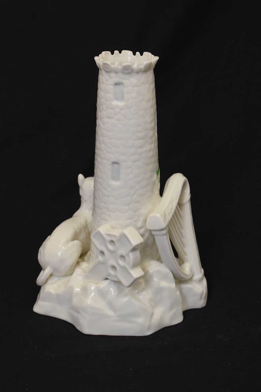 Belleek tower centrepiece 223/800 and a quantity of teawares - Image 14 of 18