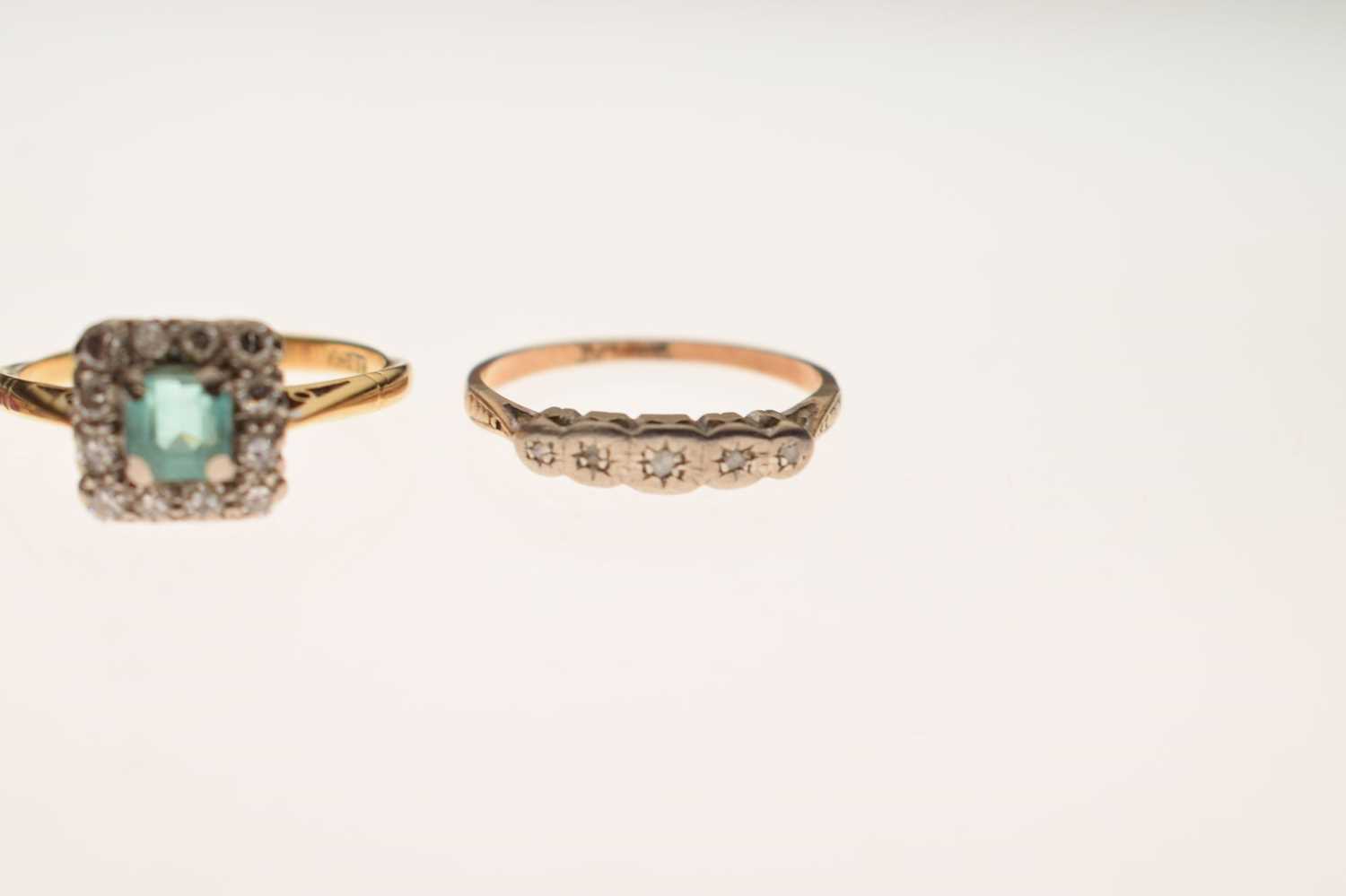 Three gem-set dress rings - Image 4 of 8