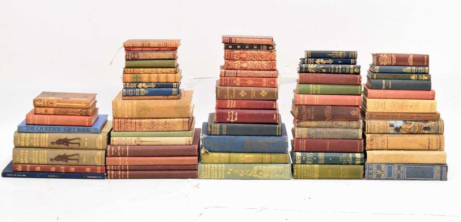 Collection of approximately sixty 19th and early 20th century books